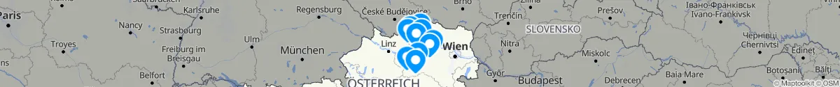 Map view for Pharmacies emergency services nearby Schönbach (Zwettl, Niederösterreich)